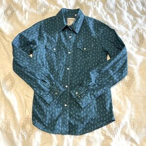 Roper Girls’ Pearl Snap Shirt